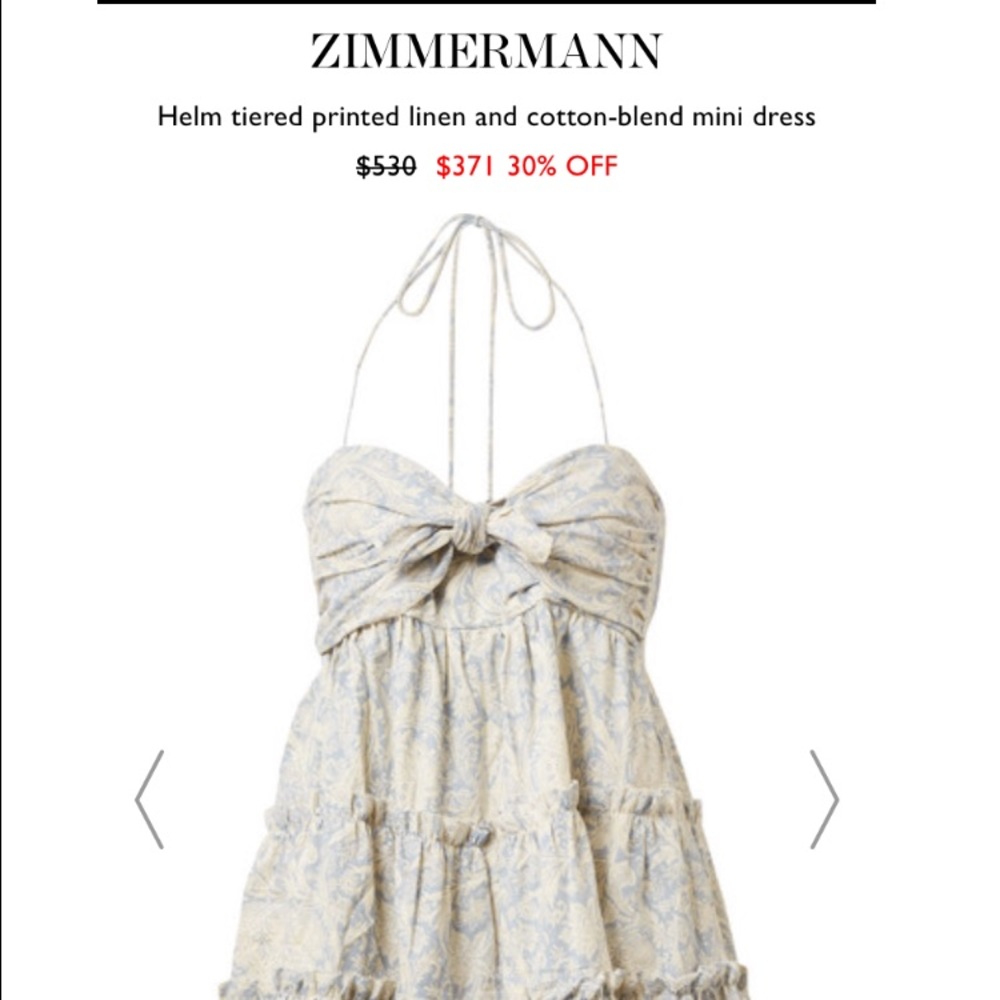 ISO Zimmermann Helm Tier dress